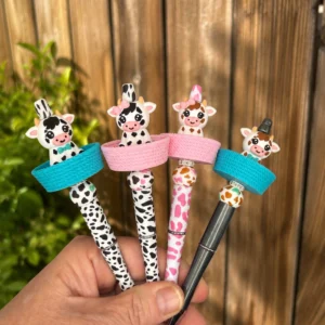 Exclusive Silicone Tucker the cow (1 bead per pack)
