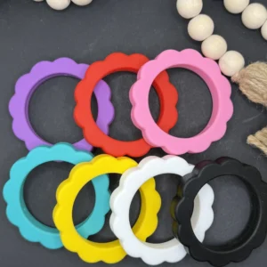 65MM Flower Teething Ring