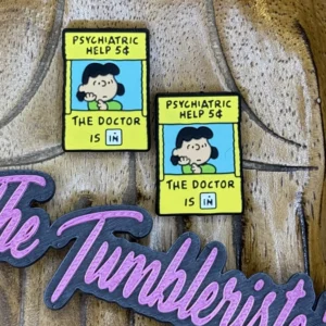 Exclusive Silicone The Psychiatrist is In Peanuts Lucy focal (2 Beads Per Pack)