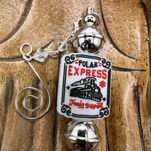 Exclusive Custom Polar Express focal bead (2 beads per pack)