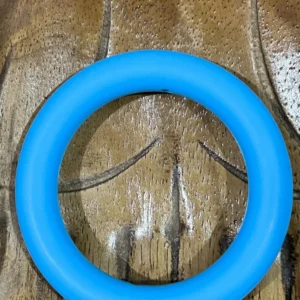 65MM Round Pool Blue Teething Ring