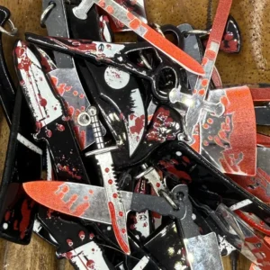 Horror Blood charms mix set of 5 for pens/keychains