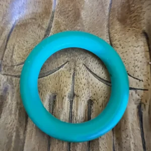 65MM Round Green Teething Ring