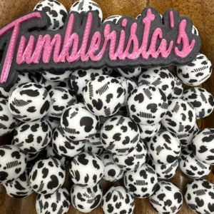 15mm Printed Exclusive Jeep and Duck silicone bead round