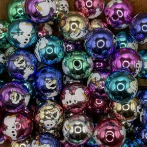 16mm Olaf Bubblegum Bead Mix